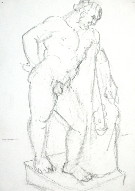 Hercules (after Farnese Hercules) - click for larger image
