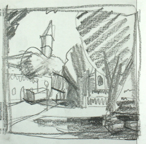 Study of Arezzo - click for larger image